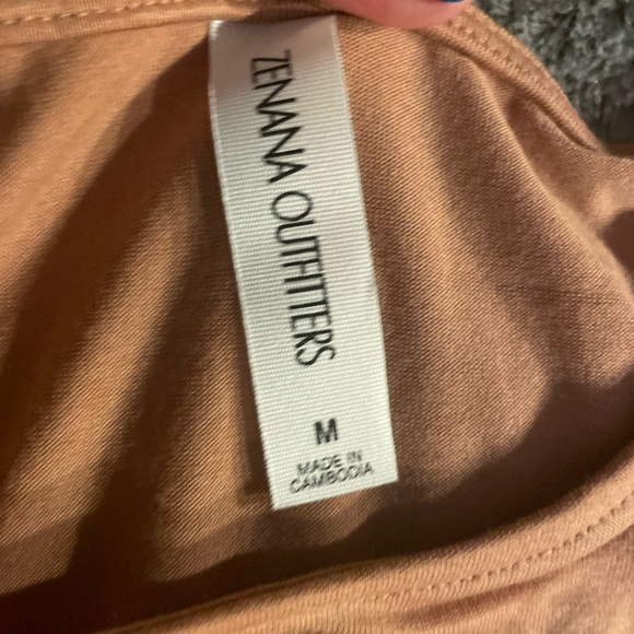 New in bag! Beautiful fall apricot color dress. 🎃 - Picture 4 of 6